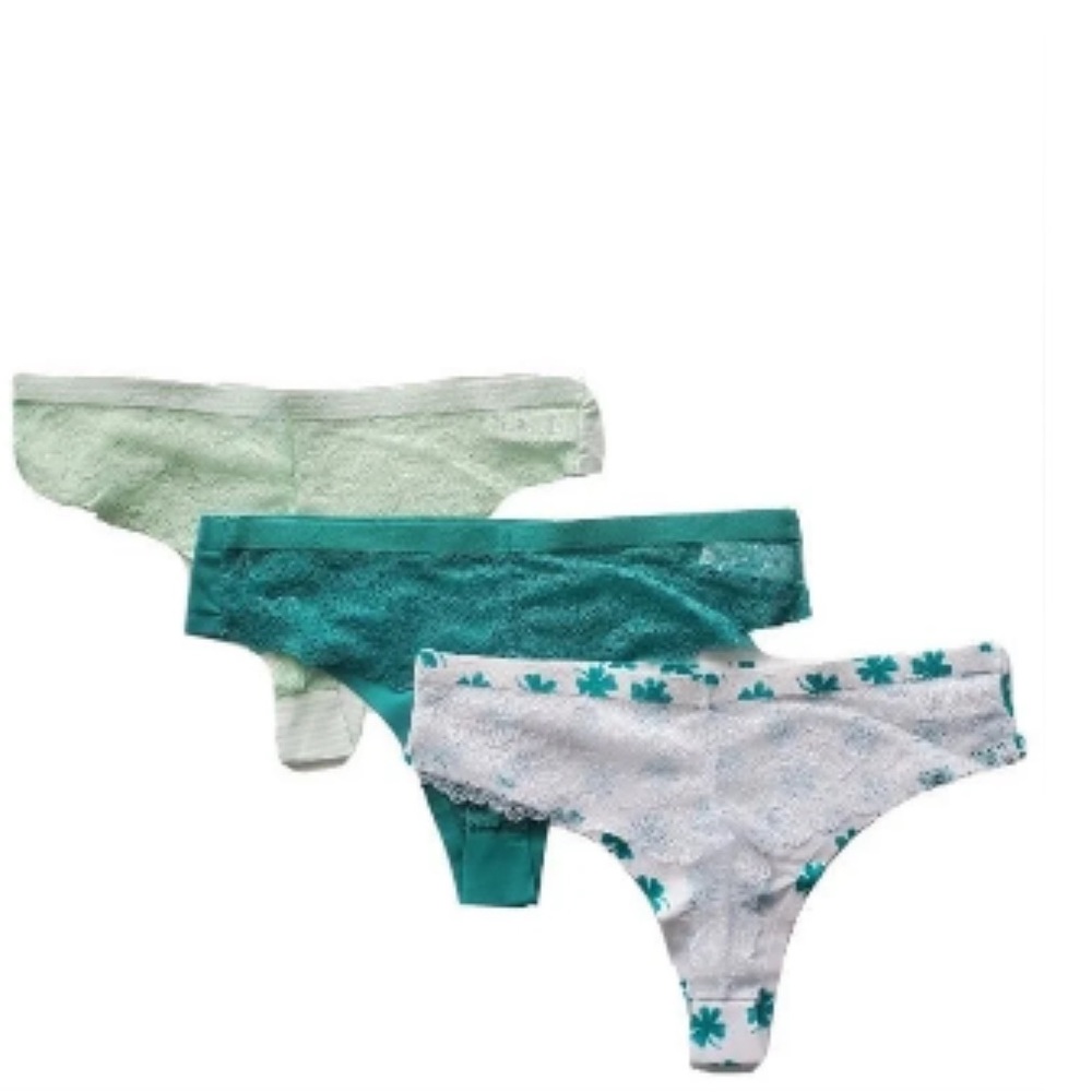 3 Pair Rae Dunn Thong Panties